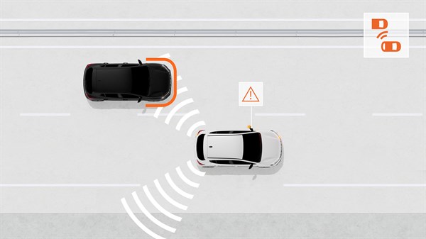 Sandero Journey - Blind spot warning